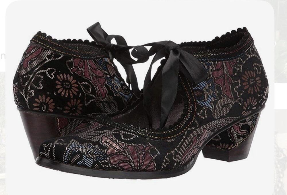 L’Artiste Spring Step Samantha Pump 2" Heels EU 42 US 10.5-11 Velvet/Leather - Picture 1 of 13